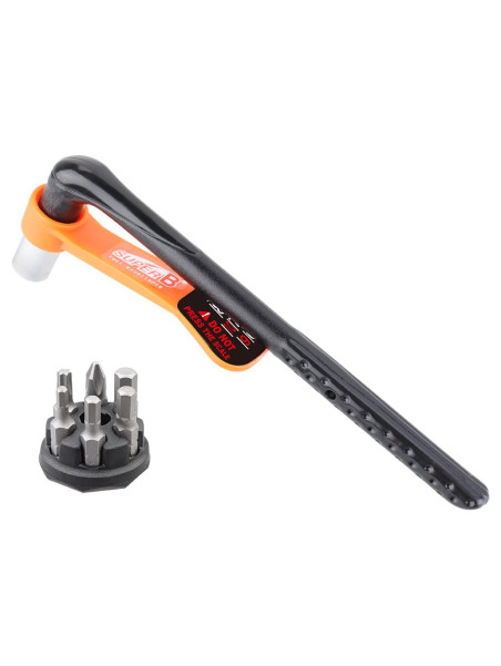 ZESTAW KLUCZY SUPER-B TORQUE 3-10 Nm Z BITAMI