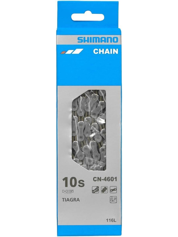 ŁAŃCUCH SHIMANO 10 RZ 4601 116 OG + PIN