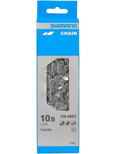 ŁAŃCUCH SHIMANO 10 RZ 4601 116 OG + PIN