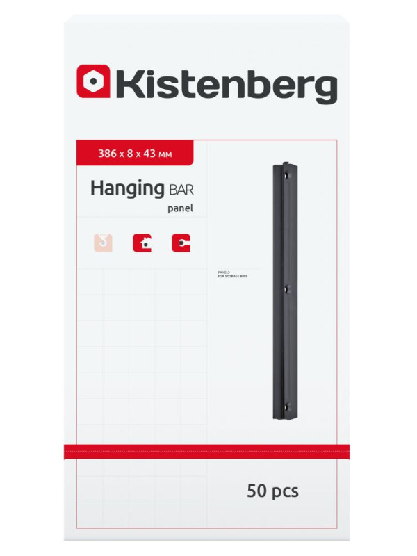 LISTWA POLIMEROWA HANGING BAR BINEER