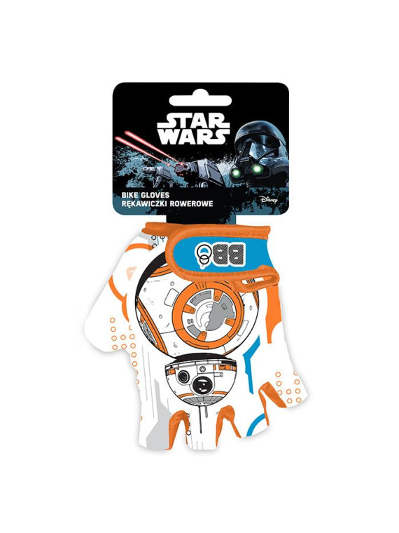 RĘKAWICZKI NA ROWER DISNEY STAR WARS BB8