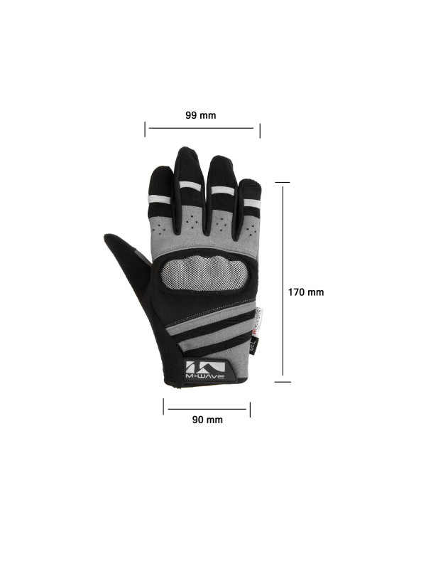 RĘKAWICZKI M-WAVE PROTECT MTB-GEL  ROZM. M
