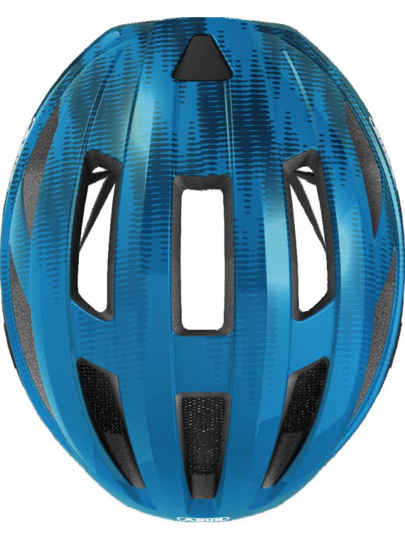 KASK ABUS MACATOR STEEL BLUE L ( POŁYSK )
