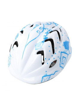 KASK B-SKIN "XS" KIDY PRO KITES 44-48CM BIAŁO-NIEB