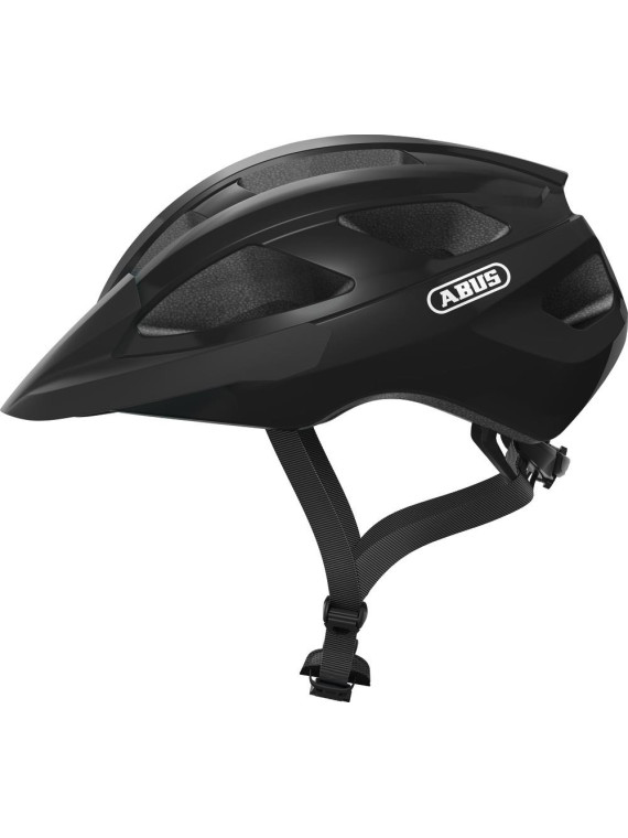 KASK ABUS MACATOR VELVET BLACK M ( POŁYSK )