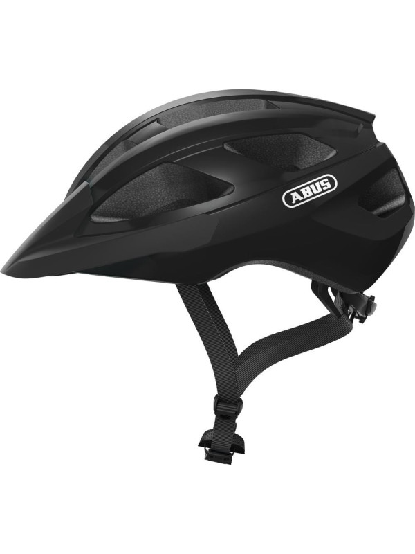 KASK ABUS MACATOR VELVET BLACK M ( POŁYSK )