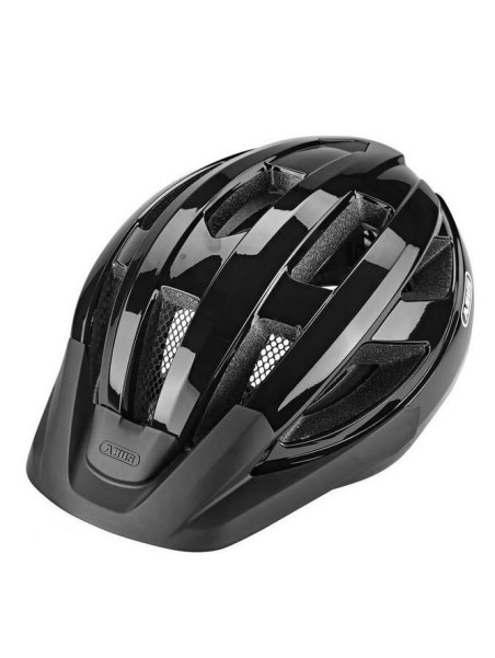 KASK ABUS MACATOR VELVET BLACK S ( POŁYSK )