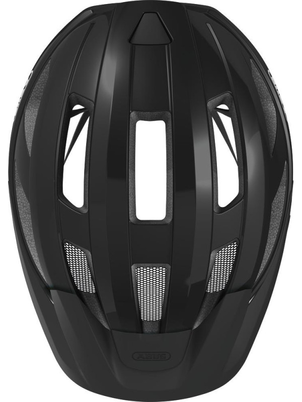 KASK ABUS MACATOR VELVET BLACK M ( POŁYSK )