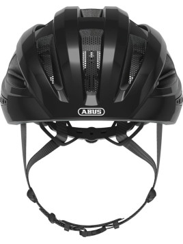 KASK ABUS MACATOR VELVET BLACK M ( POŁYSK )