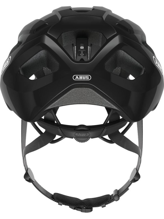 KASK ABUS MACATOR VELVET BLACK M ( POŁYSK )