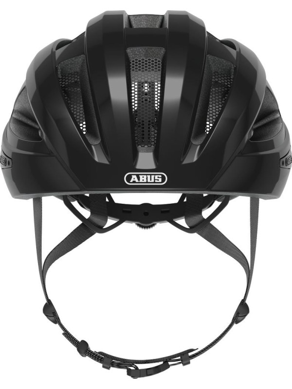 KASK ABUS MACATOR VELVET BLACK S ( POŁYSK )