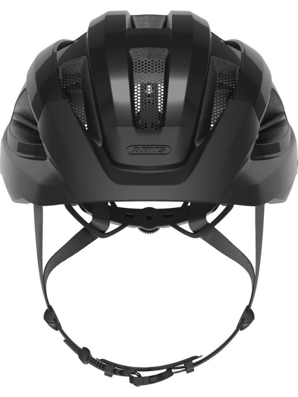 KASK ABUS MACATOR VELVET BLACK S ( POŁYSK )