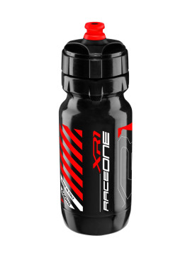 BIDON 600 ML RACEONE XR1 /// CZARNO CZERWONY