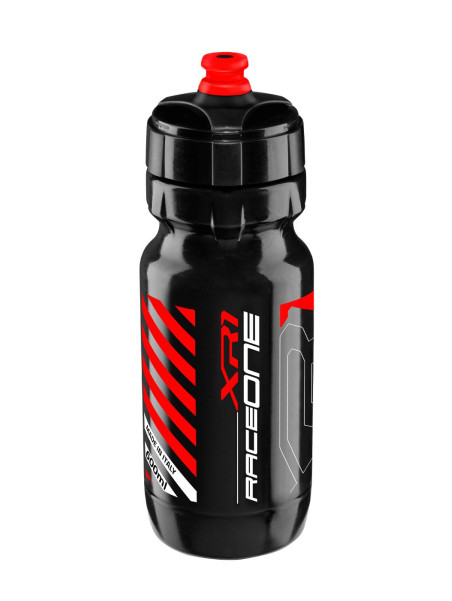 BIDON 600 ML RACEONE XR1 /// CZARNO CZERWONY