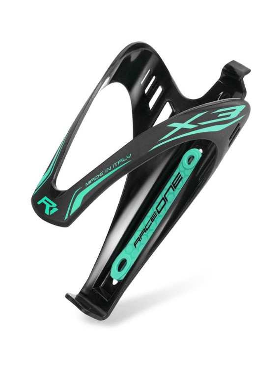 KOSZYK BIDONU RACEONE X3 CZARNO MORSKI BIANCHI