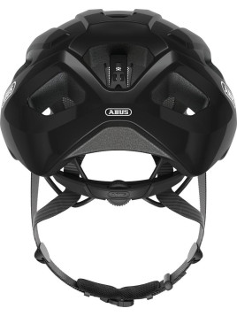 KASK ABUS MACATOR VELVET BLACK L ( POŁYSK )