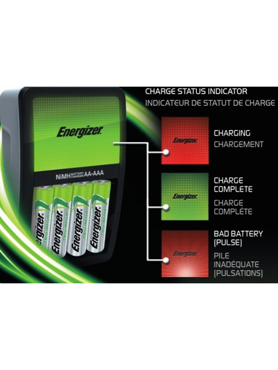 ŁADOWARKA ENEGIZER MAXI 4 X AA 2000