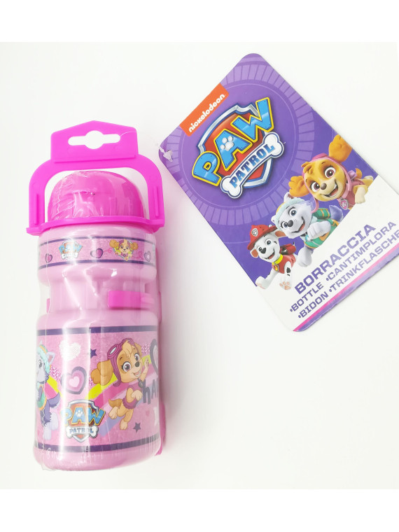 BIDON + KOSZYK PSI PATROL GIRL 350 ML