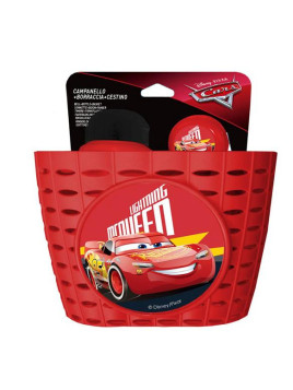 ZESTAW UPOMINEK DISNEY KOSZYK BIDON DZWONEK CARS
