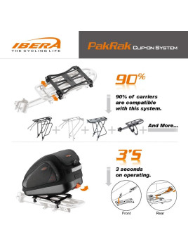 TORBA IBERA PAKRAK MULTIMOUNT BAG IB-BA18