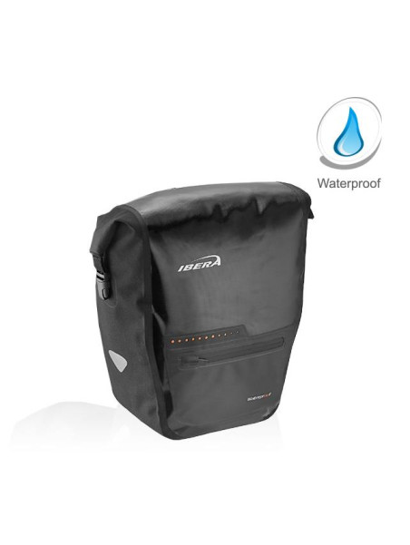 TORBA IBERA PAKRAK WATERPROOF IB-BA20 CZARNA 15L
