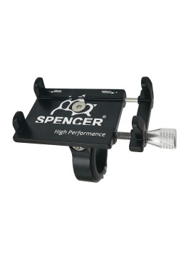 UCHWYT NA TELEFON SPENCER ALU CZARNY 3.2 - 6.5"