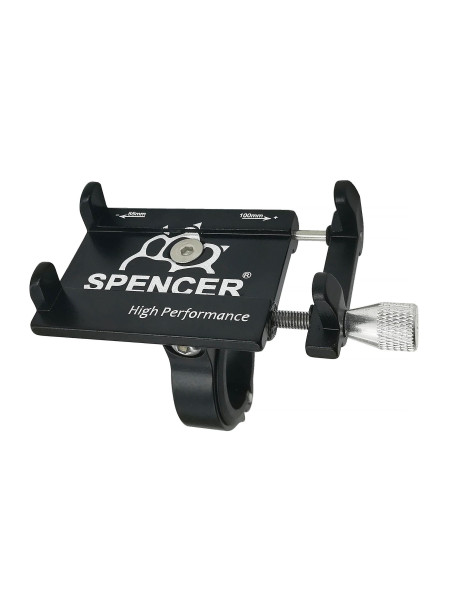 UCHWYT NA TELEFON SPENCER ALU CZARNY 3.2 - 6.5"