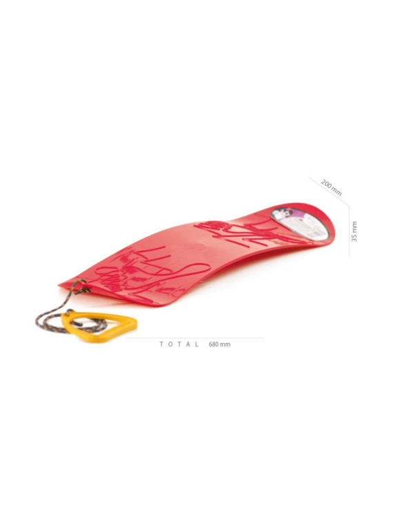 ŚLIZG SNOWBOARD CZERWONY