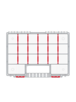 ORGANIZER NARZĘDZIOWY DUŻY 344x249x50mm
