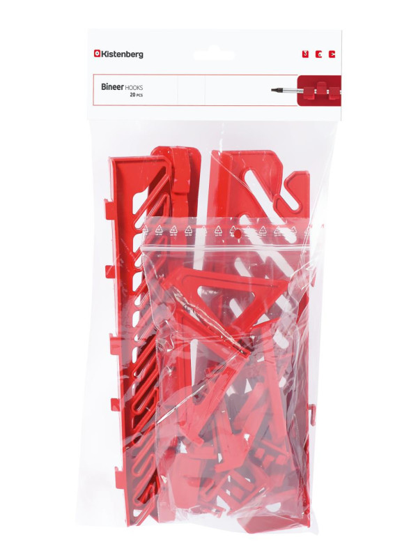ZESTAW WIESZAKÓW BINEER HOOKS