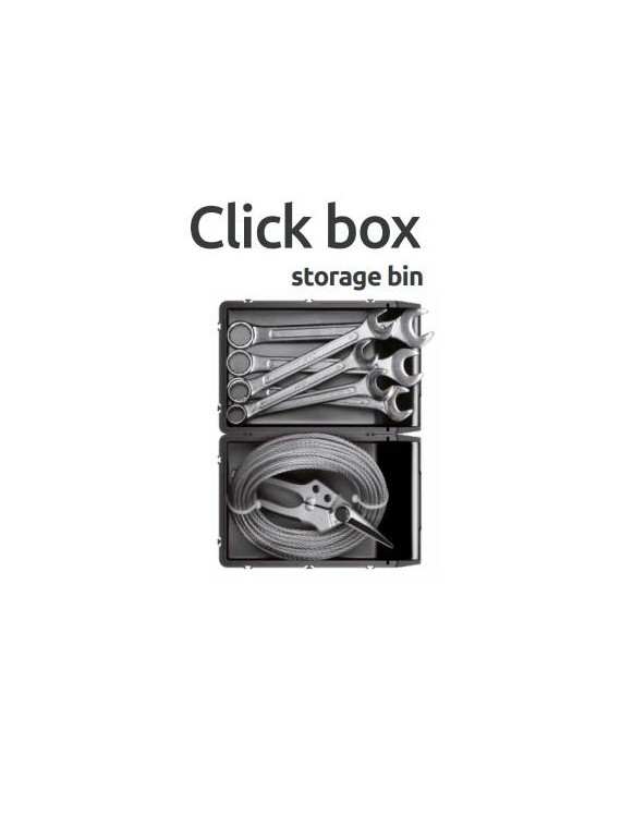 KUWETA WARSZTATOWA CLICK BOX CZ 162x108x75 MM