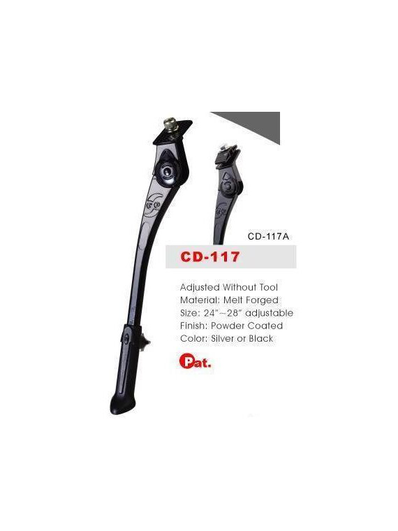 PODPÓRKA 24-28" CD-117 ALU CENTR CZARN O-STAND