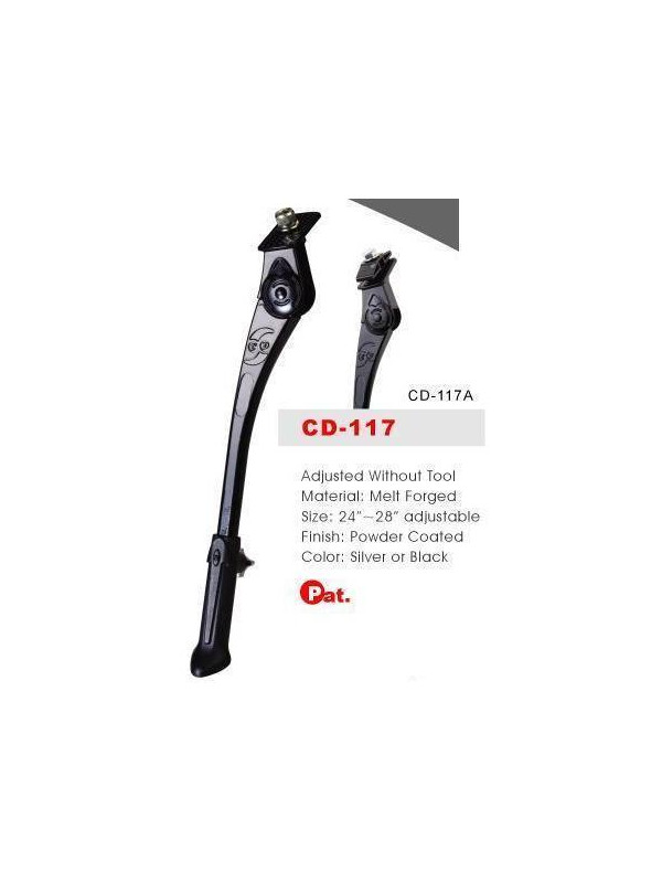 PODPÓRKA 24-28" CD-117 ALU CENTR CZARN O-STAND