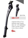 PODPÓRKA 24-28" CD-117 ALU CENTR CZARN O-STAND