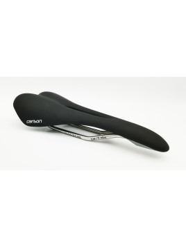 SIODŁO VELO VL-1133U1 CARBON/HOLLOW/TITAN AL 215g