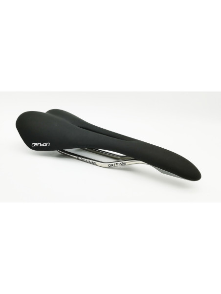 SIODŁO VELO VL-1133U1 CARBON/HOLLOW/TITAN AL 215g