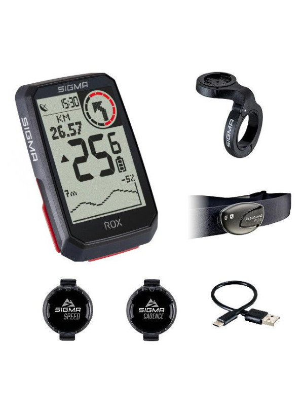 LICZNIK SIGMA ROX 4.0 CZARNY SENSOR SET 01064