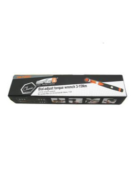 ZESTAW KLUCZY SUPER-B 1/4" Dr.TORQUE DYNAMOMETR.