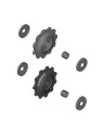 KÓŁKA PRZERZUTKI SHIMANO RD-5800SS GÓRNE I DOLNE