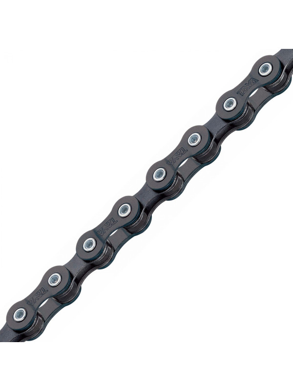 ŁAŃCUCH 7/8 RZ TAYA TB600 116 OG.+ 2ZŁĄCZKI CZARNY