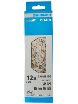 ŁAŃCUCH SHIMANO 12 RZ M7100 126 OG. E-BIKE