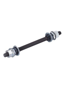OŚ PRZÓD KPL fi8 CIENKA  5/16, 130mm