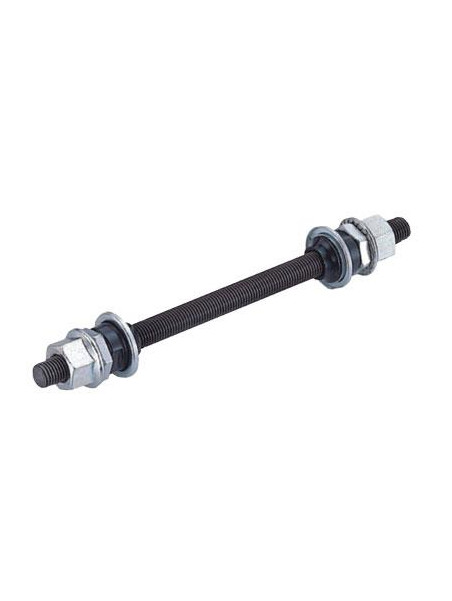 OŚ PRZÓD KPL fi8 CIENKA  5/16, 130mm