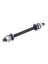 OŚ PRZÓD KPL fi8 CIENKA  5/16, 130mm