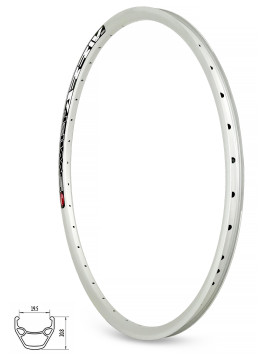 OBRĘCZ 26" DISC 36otw SREBRNA