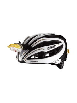 LAMPA P. AKSLEN HL-70P + UCHWYT NA KASK 68g