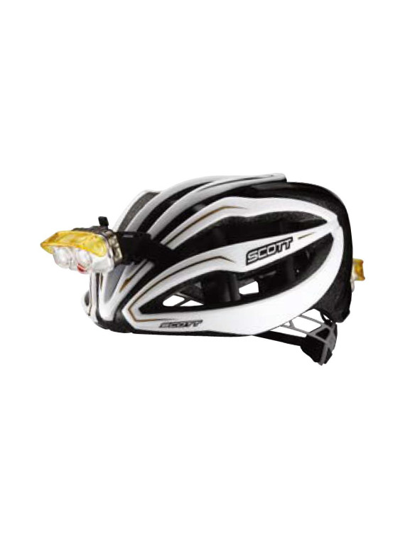LAMPA P. AKSLEN HL-70P + UCHWYT NA KASK 68g