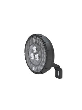 LAMPA PRZÓD 3LED NA BATERIE CZARNA