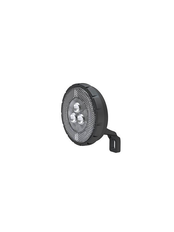 LAMPA PRZÓD 3LED NA BATERIE CZARNA