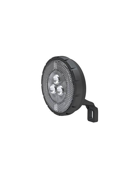LAMPA PRZÓD 3LED NA BATERIE CZARNA